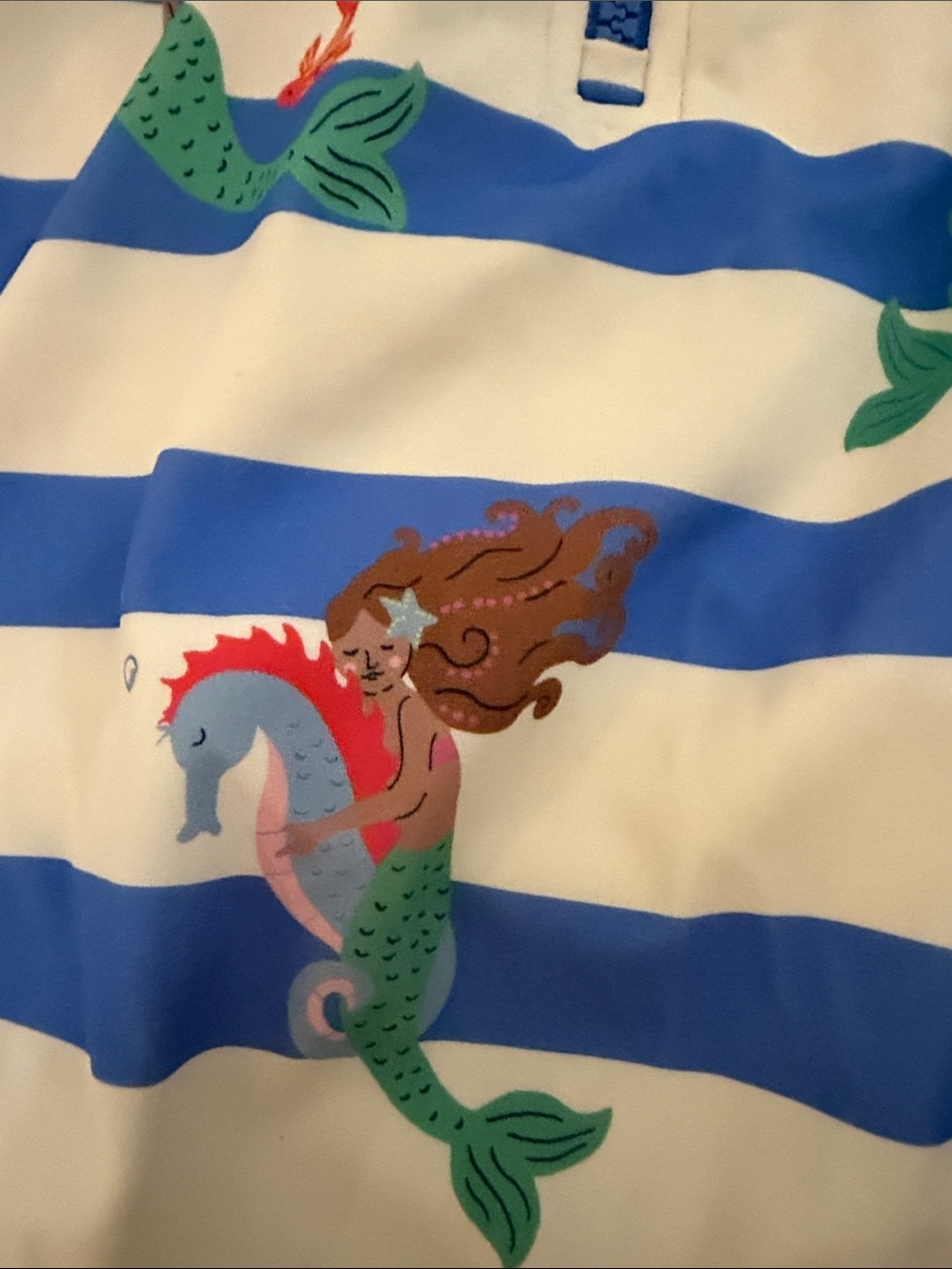 Mini Boden Rashguard Swimsuit - Picture 7 of 7